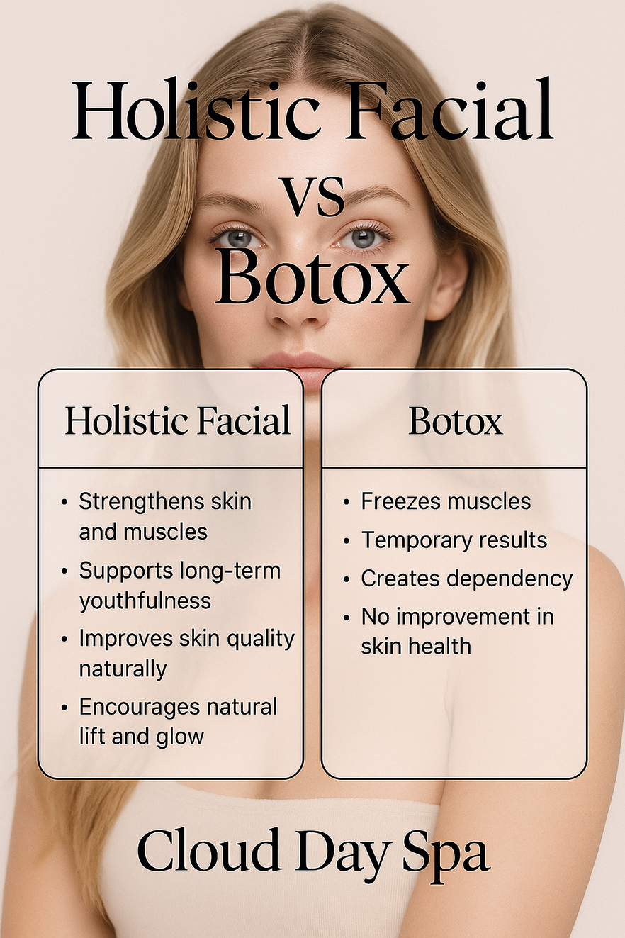 Holistic Facial vs Botox