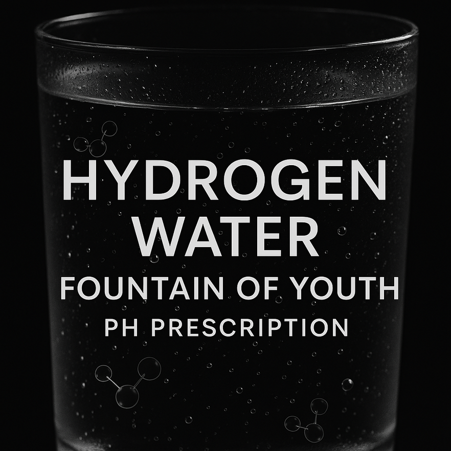 Alkaline Hydrogen Water & Biohacking: