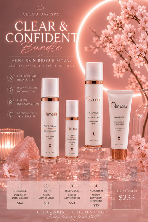 Clear and Confident Bundle - Acne Skincare Set