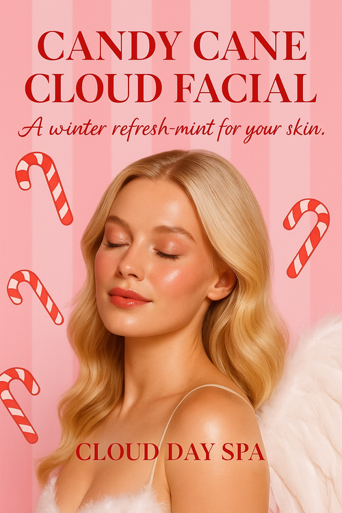 Candy Cane Cloud Facial