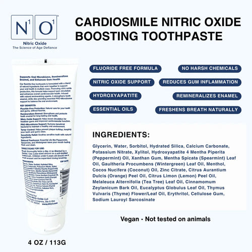 CardioSmile Nitric Oxide Boosting Toothpaste